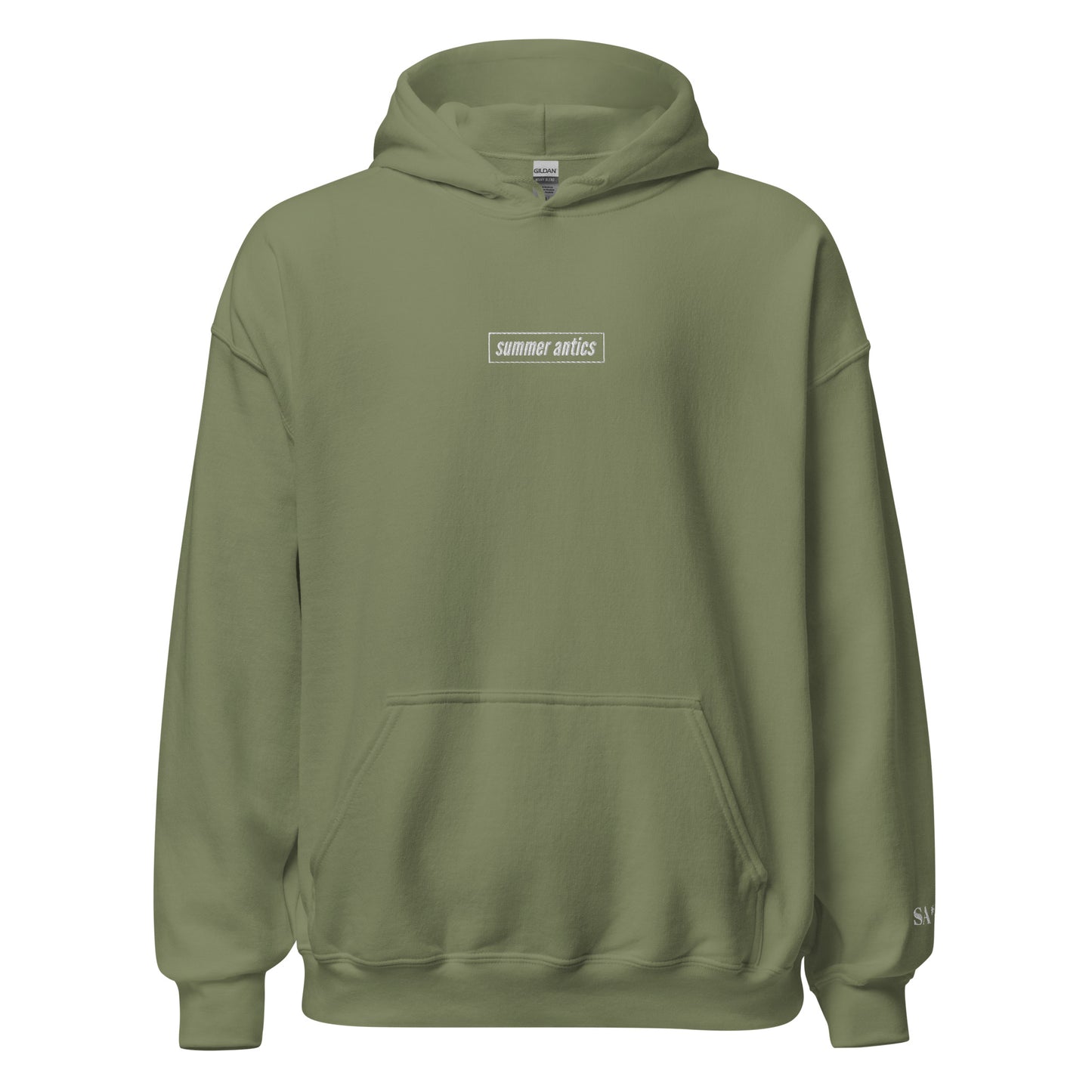 Summer Antics Embroidered Hoodie