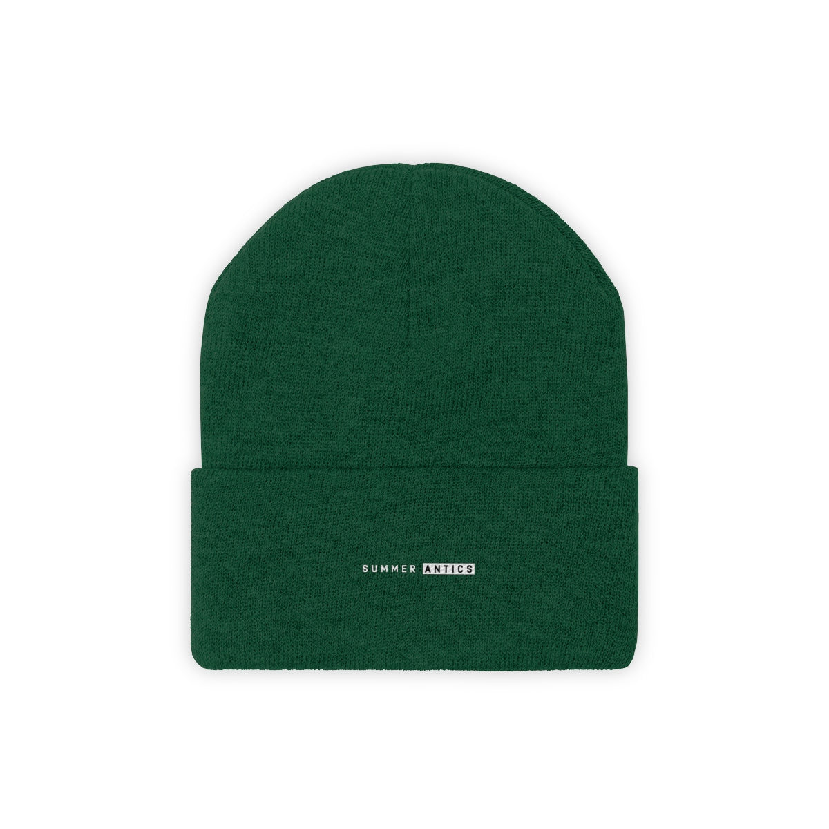 Summer Antics Embroidered Knit Beanie