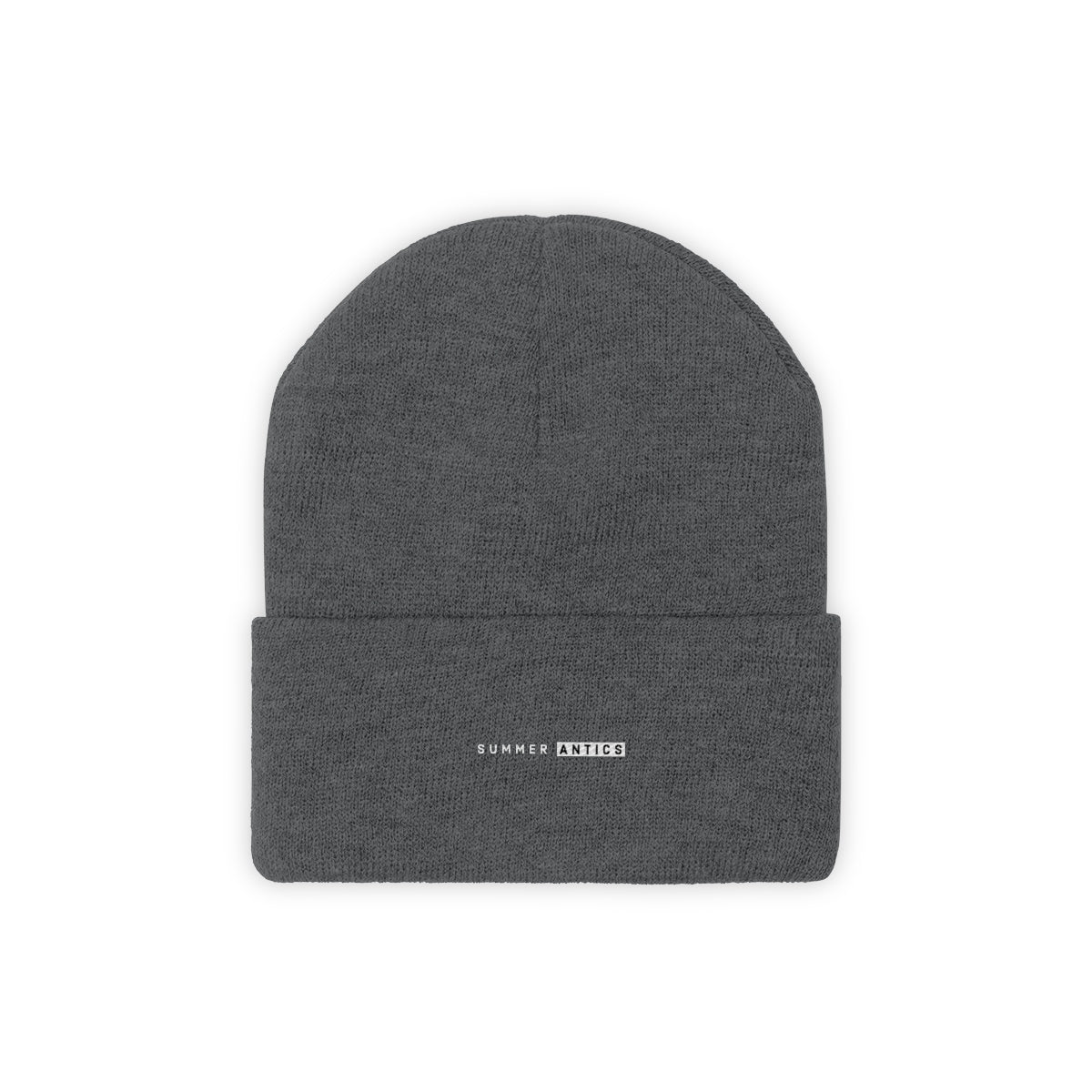 Summer Antics Embroidered Knit Beanie