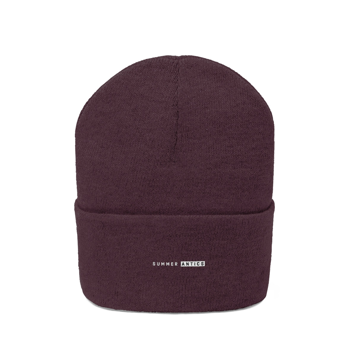 Summer Antics Embroidered Knit Beanie